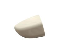 OEXRIGRU Manija Puerta Exterior Coche Para VW CC Para Passat 2006-2017 LHD Cubierta De Manija Cilindro Cerradura Puerta Delantera Derecha Izquierda 3C0837879(Candy White-R)