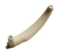 OEXRIGRU Manijas Interiores Para Coche Para Para E70 E71 X5 X6 Coche Izquierda Derecha Manija De Puerta Interior Panel Cubierta Embellecedora Tirar(Beige-Right-Rear)