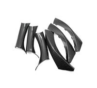 OEXRIGRU Manijas Interiores Para Coche Para Serie 3/4 F30 F35 2012-2016, Panel De Puerta Interior Coche, Manija Agarre, Cubierta Protectora Para Reposabrazos(6pcs RHD)