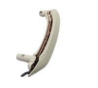 OEXRIGRU Manijas Interiores Para Coche Para X3 X4 F25 F26 2010-2016 Manija De Puerta Pasajero Interior Coche Con Cubierta Exterior(Left Creamy)