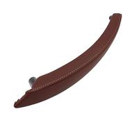 OEXRIGRU Manijas Interiores Para Coche Para X5 X6 E70 E71 E72 2007-2013 Cubierta De Cuero La Manija Puerta Interior Del Pasajero Derecho Izquierdo Coche(Left Red Brown)