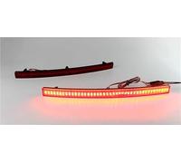 OEXRIGRU Para Chevrolet para Corvette C7 2014 2015 2016 2017 2018 2019 2 piezas 84031888 LED Reflector de parachoques trasero luces antiniebla freno Reflector Luz Parachoques Trasero(2Piece Red Lens)