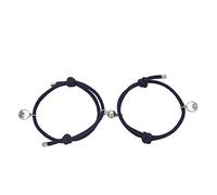 Of A For Lovers Love - Pulsera de aleación con ventosa, pulseras solemnes, aretes de San Valentín para mujer, talla única, Metal, No es una piedra preciosa