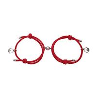 Of A For Lovers Love - Pulsera de aleación con ventosa, pulseras solemnes, aretes de San Valentín para mujer, talla única, Metal, No es una piedra preciosa