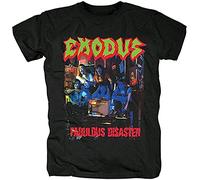 of Rare! Exodus Fabulous Disaster Short Sleeve Black Unisex t Shirt Damen Kurzarm 1A345(Small)