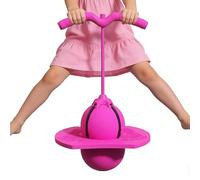 Ofcwoa Balón hinchable para niños, juguete de saltar con bomba y asidero, para niñas, adultos para entrenar saltar y equilibrar, para interior y exterior