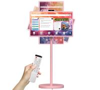 OFD TV portátil de 32 pulgadas con ruedas FHD, sistema operativo Android15, pantalla táctil con 8 GB de RAM + 128 GB de almacenamiento, batería integrada de 6 a 8 horas de tiempo de reproducción