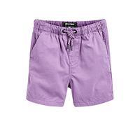 ofeirhz Pantalones cortos para niño de 12 meses, sistema de color sólido 2023, para recién nacidos, niños, patchwork, algodón, verano, otoño, pantalones cortos para niños grandes (morado, 6-7 años)