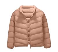 ofeirhz Water Apparel The Boys - Chaqueta de plumón para niños de peso medio (rosa, 5-6 años)