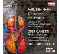 Ofer Canetti - Andrei Gologan - Württembergische Philharmonie Reutlingen - Paul Ben-Haim: Music for violoncello
