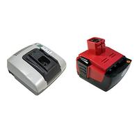 Oferta 2 en 1: cargador rápido + batería de ion de litio de alto rendimiento 14,4 V 3000 mAh para Hilti B144 SF 144-A SF 144-A CPC SFH 144-A CPC SFL 144-A SID 144-A CPC SIW 144-A CPC SIW 144-A CPC