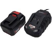 Oferta de 1x Batería Original 20 V 4 Ah Pap 204 + 1x Cargador Rápido PLG 20 de 4,5 A Compatibles con la Serie Parkside X 20 V Team, con Llavero Abrebotellas HEADNMORE