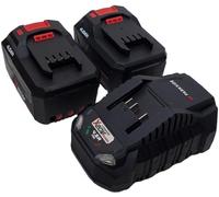 Oferta de 2 Baterías Originales 20 V 4 Ah Pap 204 y Cargador Rápido PLG 20 de 4,5 A Compatibles con la Serie Parkside X 20 V Team, Incl. Llavero Abrebotellas HEADNMORE
