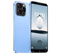 Oferta de teléfono móvil del día, pantalla IPS de 5 pulgadas, SIM dual, 16 GB ROM, cámaras duales, soporte: WiFi, GPS, Bluetooth, teléfono barato (JtQ15P-azul claro)
