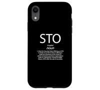 Oferta de Tokens de Seguridad criptográfica STO Definition Blockchain Carcasa para iPhone XR