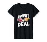 Oferta Dulce - Funny Candy Business Camiseta gráfica económica, Mujer, Negro, L