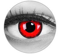 OFERTA ESPECIAL de colores Crazy FUN Contacto lente con grosor + depósito de funnylens. Perfectamente en Carnaval, carnaval, halloween, Helloween o fasnacht.