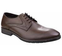 Oferta Hush Puppies Carlos Luganda Hombre Ancho Derby Liso Zapatos con Cordones