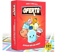 OFERTA | Jocs de Cartes Divertit del Supermercat [Versió en CATALÀ] | Joc de Taula per a Nens i Adults | Estratègia i Sabotatge: Qui Aconseguirà les Millors Ofertes? | 2-8 Jugadors | 10-60 Min
