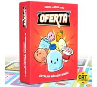 OFERTA | Jocs de Taula Divertits del Supermercat [Versió en CATALÀ] | Joc de Cartes per a Nens i Adults | Estratègia i Sabotatge: Qui Aconseguirà les Millors Ofertes? | 2-8 Jugadors | 10-60 Min