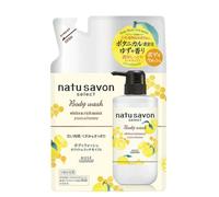 [OFERTA]Kose - Natu Savon Select Body Wash Refill (White & Rich Moist) - 360ml