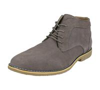 OFERTA MALVERN A3R069 Botas De Cuero Suede Para Hombre Con Cordones