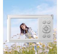 Oferta navideña de Kayannuo: Cámara digital de 50 MP y 1080p, cámara para vlogging con zoom de 16x y pantalla LCD, recargable y compacta.