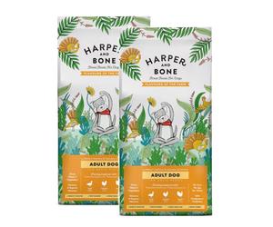 Oferta Pack Harper And Bone Dog Adult Medium & Large Flavours Farm Pack 2 X 12 Kg Pienso Para Perros