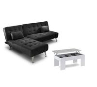 Oferta: sofa cama chaise longue xs + mesa de centro elevable