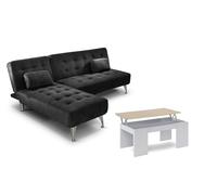 Oferta: sofa cama chaise longue xs + mesa de centro elevable