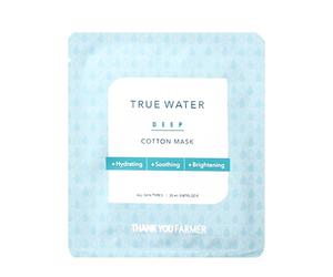 [Oferta] THANK YOU FARMER - True Water Deep Cotton Mask - 1pieza