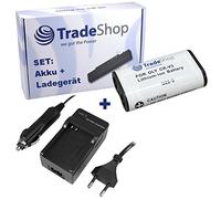 OFERTA Trade-Shop - Kit de cámara batería de ion de litio + cargador de batería con adaptador de coche para Kodak EasyShare DX de 3600 DX de 3700 DX de 3900 DX de 4330 4530 de DX DX de 4900 DX de 6340 EASYSHARE Z de 650 Z de 700 Z de 740 Z de 812is C de 310