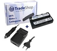 OFERTA TradeShop - Kit de cámara batería de ion de litio + cargador de batería con adaptador de coche, equivalente a Sony NPF330 npf730 NPF930 NPF550 NPF750 NPF950 NPF960 NPF970 para Sony CCD TR300,