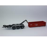 OFERTA Wiking 077826 KRAMPE HAKENLIFT THL 30L + CONTENEDOR DE ROLLO 1:32