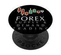 Oferta y Demanda de Forex Trading Gestión de Riesgos Permanece Líqu PopSockets PopGrip Adhesivo
