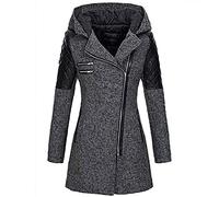 Ofertas Black Friday 2024 España Chaqueta Invierno Amarilla Mujer Pelo Para Capucha Abrigo Parka Impermeable Entretiempo Talla Grande Ropa Day Prime