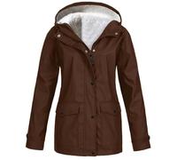 Ofertas Black Friday: Chaqueta Dama Invierno Abrigo Negro Capucha Mujer Parka Elegante Tweed Blanca Ropa De Abrigo Moda Outlet Rebajas