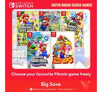 Ofertas de juegos de Nintendo Switch - Super Mario RPG - Juegos Cartucho físico compatible con TV Modo portátil de mesa Random Cover