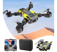 Ofertas del Cyber Monday 2024: Dron plegable Viflosae de doble cámara con tracción en las cuatro ruedas y sistema para evitar obstáculos, aeronave
