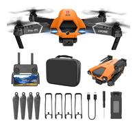 Ofertas del Cyber Monday 2024: Dron Viflosae con cámara FPV HD dual 1080P, compatible con control remoto, juguetes y regalos para niños.