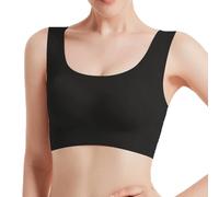 Ofertas del Dia Sujetador Sin Aro Algodon Sujetadores De Encaje Sin Relleno Sujetadores Push Up Mujer Sujetador Abrochado Adelante Sujetadores+Sin+Tirantes Algodon Early Prime Big Deal