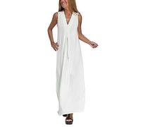 Ofertas del día Vestidos de verano para mujer, vestido de fiesta, rojo, blanco y azul, vestidos de fiesta para mujer, vestido de manga larga, maxi sexy, regalos de San Valentín, liquidación, artículos
