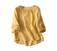 Ofertas Flash Camisetas Mujer con Corazones Blusas De Algodón Verano Algodon Top Corto Sexy Camiseta Escotada Camisas Y Blancas Manga Codo Naranja Mensajes Escote Espalda Volantes Estampadas