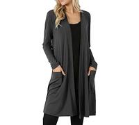 Ofertas Flash De Hoy Cardigan Mujer Primavera Largo Chaqueta Mujer Invierno Rebeca Mujer Primavera Talla Grande Blusas Mujer Otoño 2024 Jersey Mujer Beige Invierno Regalos Para Mujeres De 40 Años