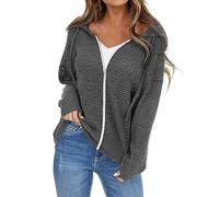 Ofertas Flash del Dia Alimentacion Cardigan Mujer Primavera Largo Chaqueta Blanca Fina Mujer Chaquetas De Trabajo Mujer Chaquetas Negras De Punto Chaqueta Ligera Mujer Larga Camiseta Chica Ofertas