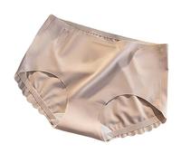 Ofertas Flash del Dia Bragas Talla 52 Calzoncillos De Algodón para Mujer, De Seda Helada, Sin Costuras, De Cintura Media, Ligeros Y Transpirables Sujetadores Llev Ofertas Flash del Dia Tanga Perlas