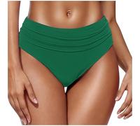Ofertas Flash del Dia Braguitas de Bikinis Mujer Cintura Alta Ruched Bañadores Reductores Cómodas Bikini Parte de Abajo Bragas Bañador Reductor Barriga Parte Inferior de Bikini Vientre Piscina Playa