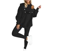 Ofertas Flash del Dia,Conjunto de Tres Piezas para Mujer Sudadera con Capucha Chaleco Deportivo y Leggins Mujer Traje Moda Color Solido Conjunto Deportivo Mujer Ropa Deportiva Mujer