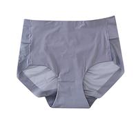 Ofertas Flash del Dia Culotte Faja del Cuerpo Ropa Interior Abdominal Sin Costuras Posparto Bragas De Levantamiento De Cadera De Cintura Media para Mujer Calzoncil Ofertas Flash del Dia Tanga Negro