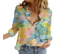 Ofertas Flash del Dia Hoy, Ropa Fiesta, Camisa Azul Mujer, Blusas de Mujer Elegantes Invierno, Tops de Lino de Talla Grande, Camisetas para Mujeres UK, Blusas para Mujeres UK, Jerseys Anchos Largos